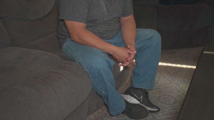 A former member of the “His Way Spirit Led Assemblies" spoke to KTLA on Sept, 2, 2025. He did not wish to be identified due to safety concerns. (KTLA)