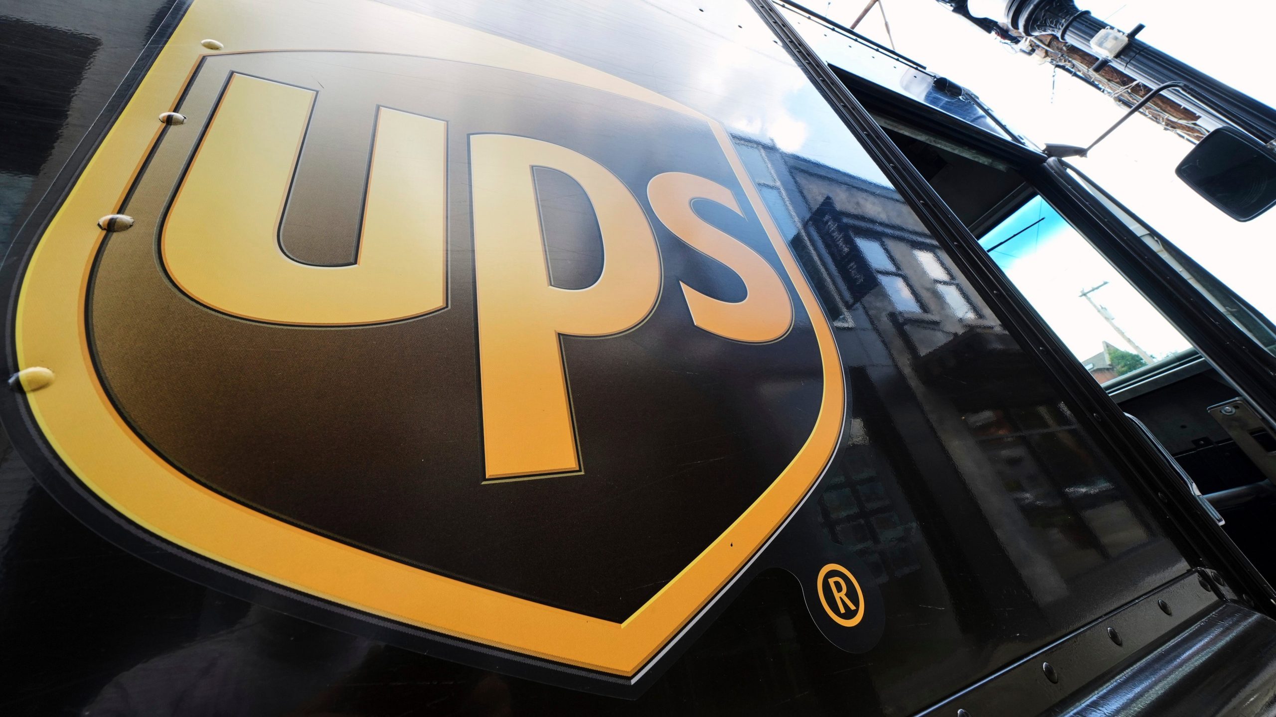 FILE - A United Parcel Service truck makes deliveries in Pittsburgh on June 25, 2025. (AP Photo/Gene J. Puskar, file)