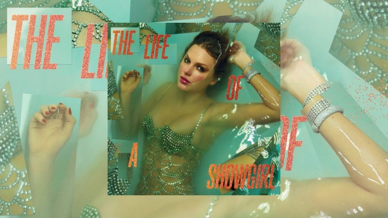 This album cover image released by Republic Records shows "The Life of a Showgirl" by Taylor Swift. (Republic Records via AP)