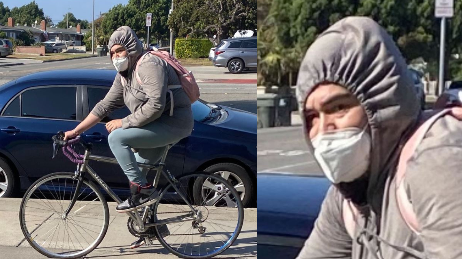 Police are searching for a male suspect wanted for committing lewd acts near high schools in Anaheim. (Anaheim Police Department)