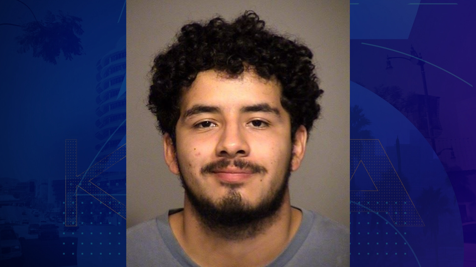 Eddie Alfredo Cortez, 22, of Oxnard, is seen in a booking photo from the Ventura County Sheriff’s Office.