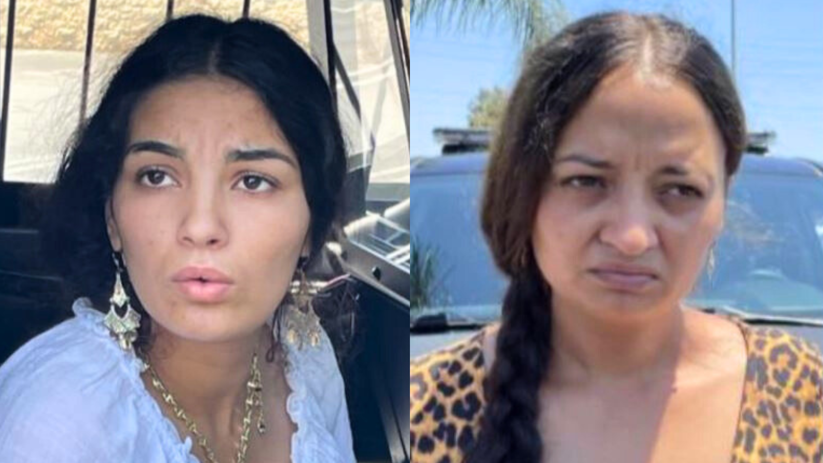 The suspects, Portocala Stanescu, 21, (on left) and Scumpina Ciuraru, 33, are wanted in connection with distraction burglaries targeting victims in Fullerton. (Fullerton Police Department)