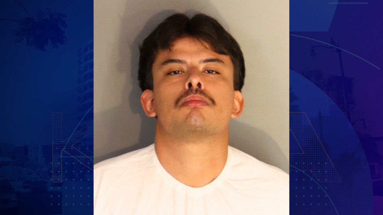 The suspect, Edgar Rivera, 27, of Moreno Valley, is seen in a booking photo from the Riverside Police Department.