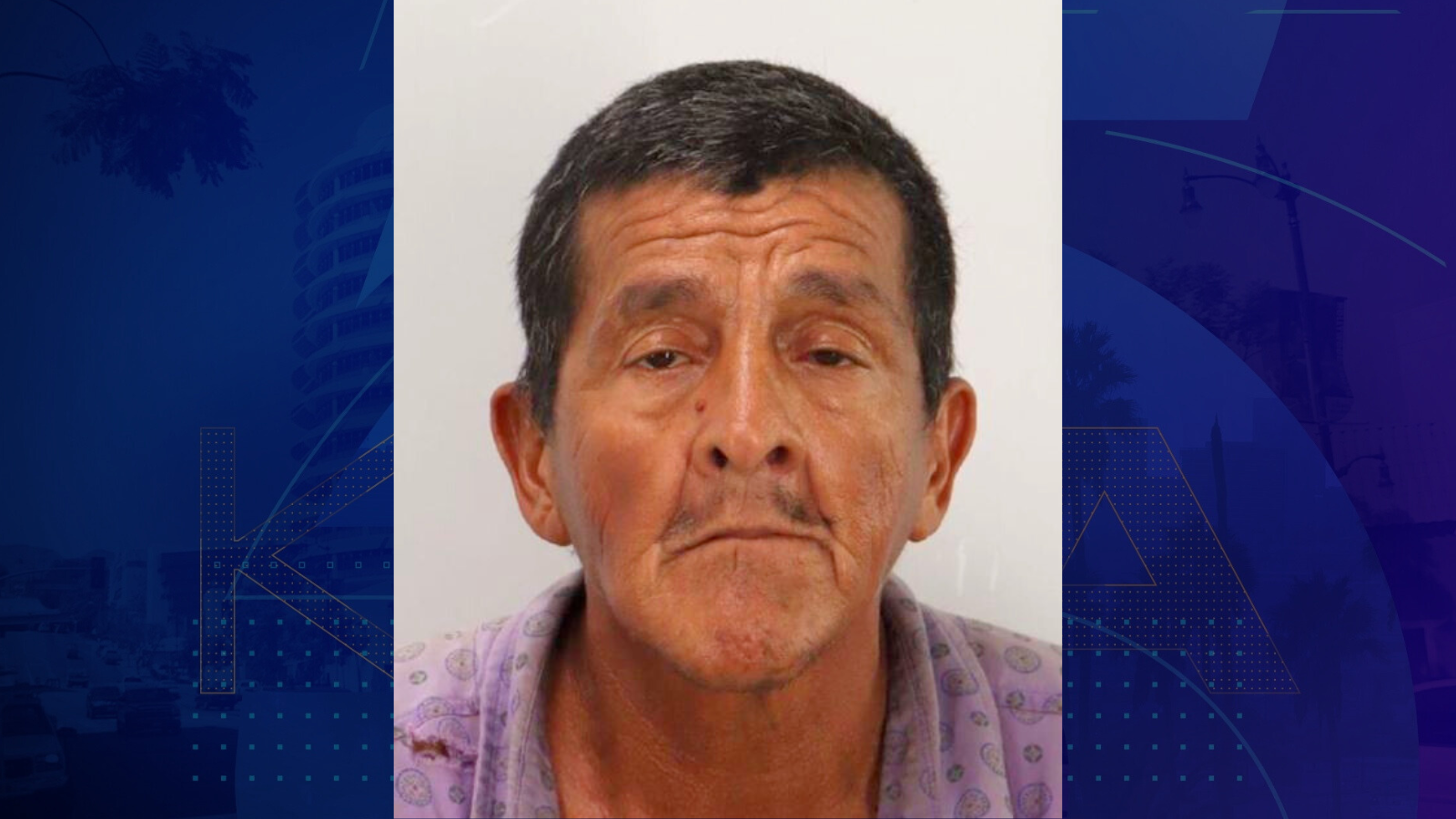 Rafael Moreno, 59, of Coachella, is seen in a booking photo from the Riverside County Sheriff's Office.
