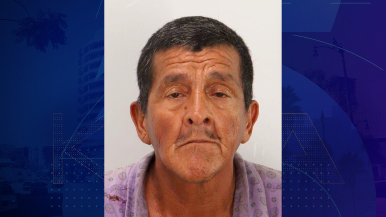 Rafael Moreno, 59, of Coachella, is seen in a booking photo from the Riverside County Sheriff's Office.