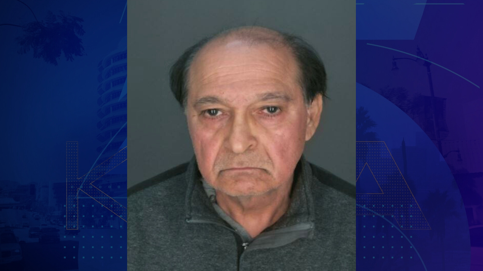 Ashok Melvani, 71, of Apple Valley, is seen in a booking photo from the San Bernardino County Sheriff’s Department.