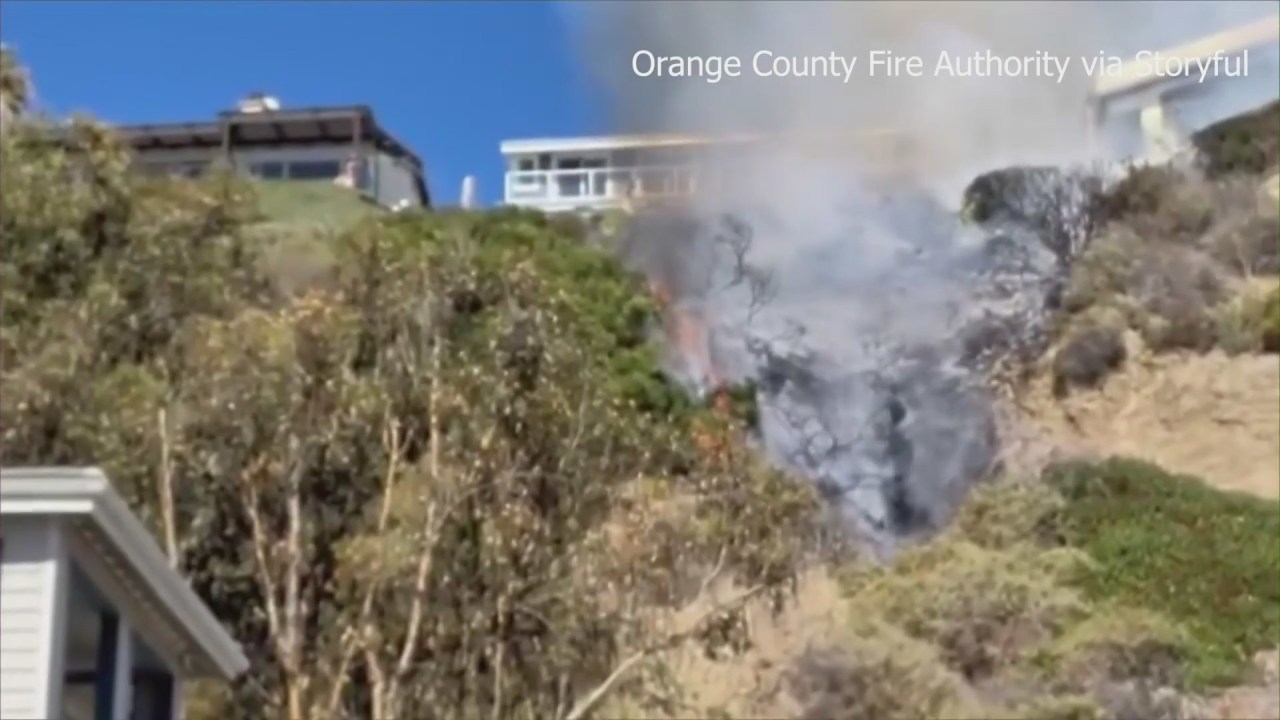 Dana Point PCH fire