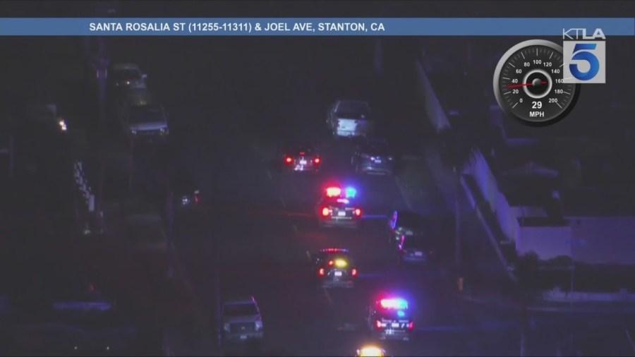 Orange County pursuit