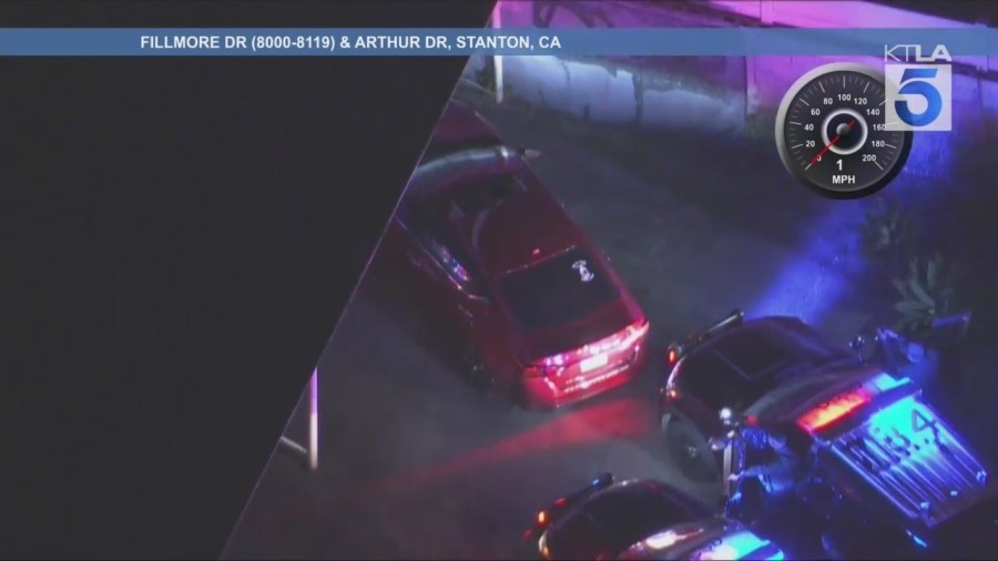 Orange County pursuit