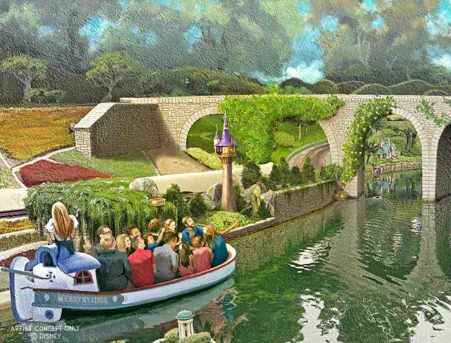 Disneyland Storybook boats