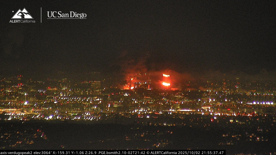 Chevron Refinery Fire