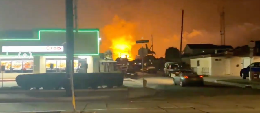 Chevron Refinery Fire