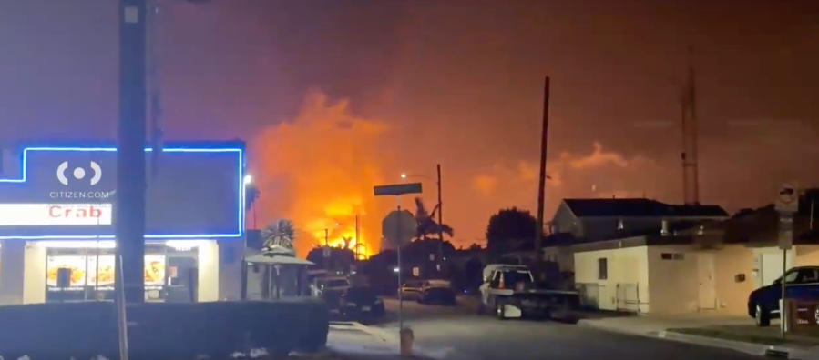 Chevron Refinery Fire