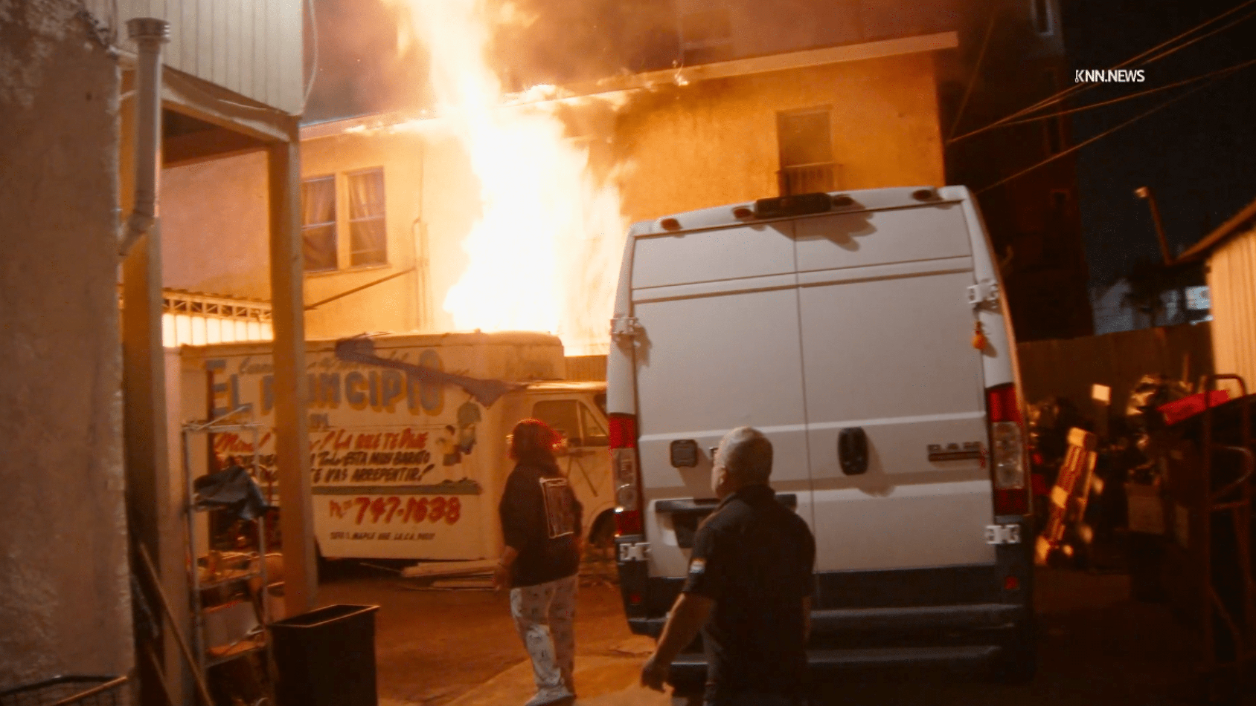 South Central apartment fire