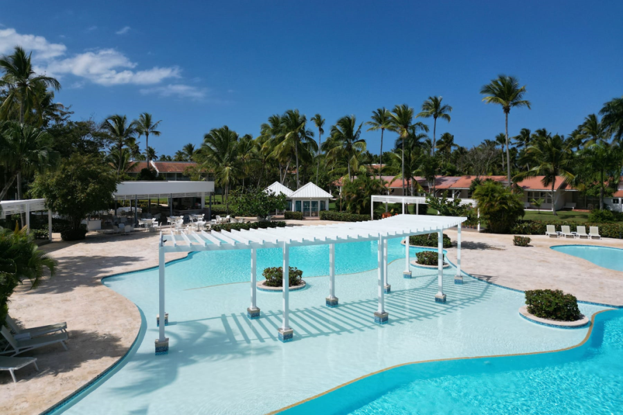 Exterior shot of the Wyndham Alltra Samana in this undated promotional image provided by Wyndham.