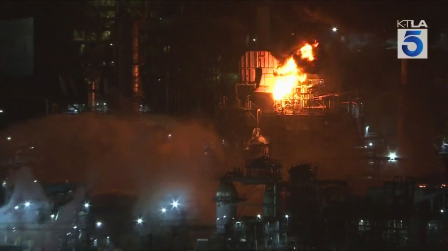 Refinery Fire