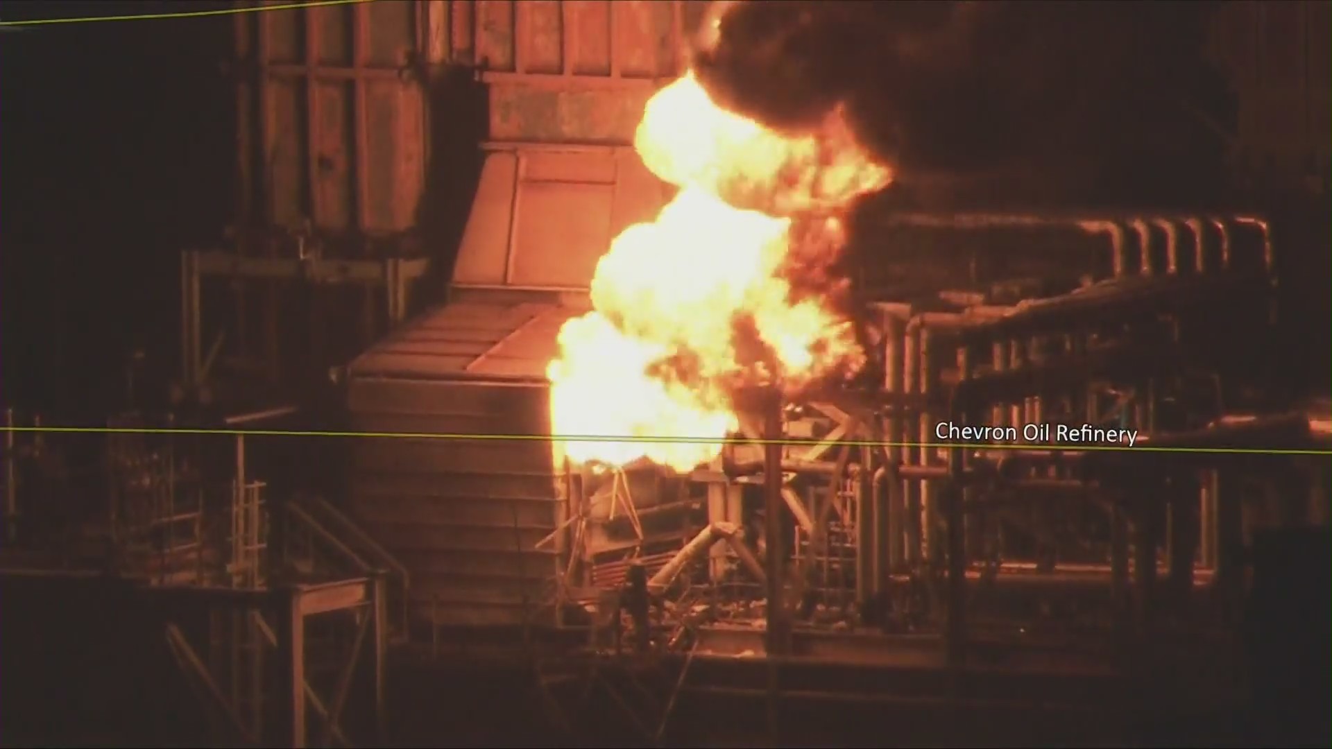 Chevron Refinery Fire