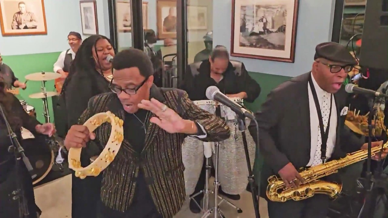 Friends and community members held an emergency fundraiser filled with food, live music, and more to save Dulan’s Soul Food Kitchen on Oct. 15, 2025. (KTLA)