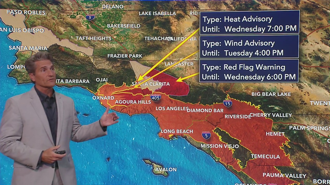 Heat advisories 10-28-25