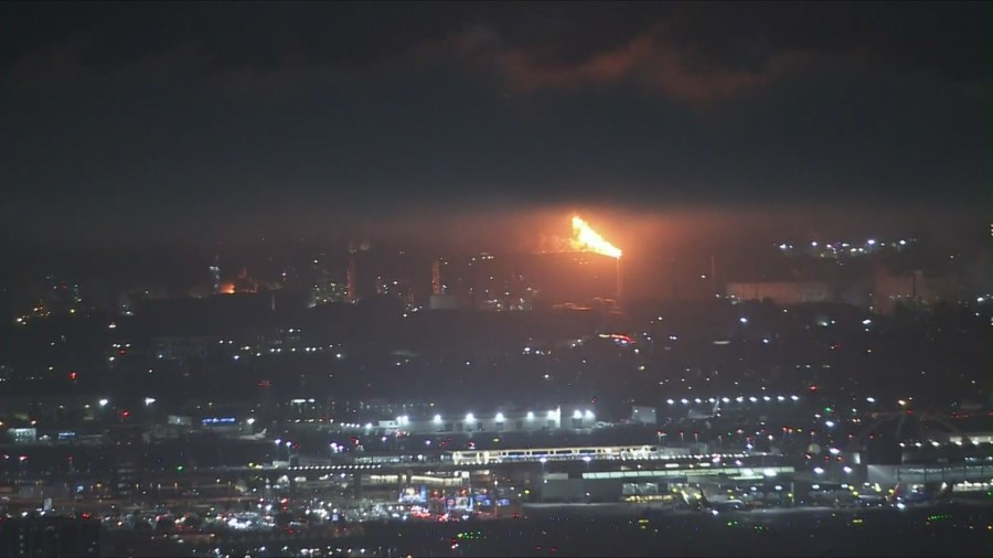 Chevron Refinery Fire